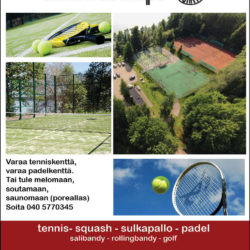 Padelia pelaamaan Liikuntasampoon