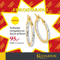 Kultajousessa VEROALE.