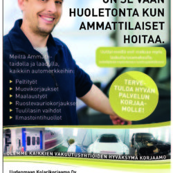 Kaipaako autosi huoltoa?